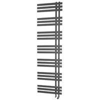 Towelrads 1800mm x 500mm 2422BTU Anthracite Flat Designer Towel Radiator (388RY)