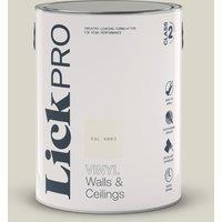 LickPro 5Ltr Grey RAL 9002 Vinyl Matt Emulsion Paint (388TM)