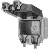 British General IP66 Weatherproof Outdoor 2G Power Enclosure 117.5mm x 81mm x 159mm (389XG)