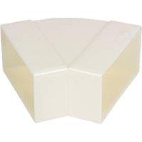 Manrose Rectangular 45 Horizontal Bend White 100mm (39086)