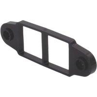 FloPlast RCS9B uPVC Square Spacer Bracket Black 65mm (390YE)