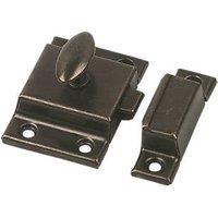 Essentials Cupboard Latch Florentine Bronze 54mm x 54mm (39139)