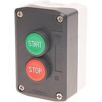 Schneider Electric XALD215 Double Pole Flush Push-Button Complete Control Station NO/NC (391HV)