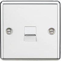 Knightsbridge 1-Gang Master Telephone Socket Polished Chrome (392TY)