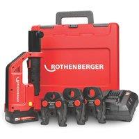 Rothenberger Compact III M Set 18V 1 x 2.0Ah Li-Ion CAS Cordless Press Machine (392XX)