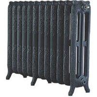 Arroll 760mm x 994mm 5896BTU Black Cast Iron 3 Column Radiator (3936P)