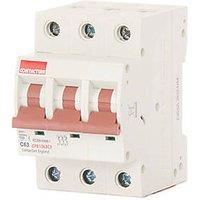 Contactum Defender 63A TP C Curve 3-Phase MCB (393HA)