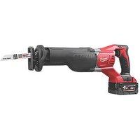 Milwaukee M18 BSX-402C 18V 2 x 4.0Ah Li-Ion RedLithium Cordless Sawzall Reciprocating Saw (393HP)