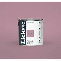 LickPro Max+ 2.5Ltr Pink 10 Matt Emulsion Paint (393JY)