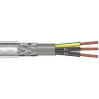 Time 3-Core SY Transparent 4mm Screened Control Cable 1m Coil (393RF)