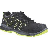 Helly Hansen Addvis Low S3 Size 6 Black/Yellow Safety Trainers (393XC)