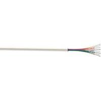 Time White 8-Core Alarm Cable 25m Coil (394JY)