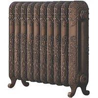 Arroll 597mm x 684mm 2590BTU Antique Bronze Cast Iron 2 Column Radiator (394KY)
