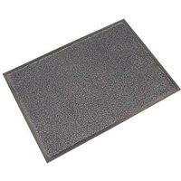 COBA COBAWash Entrance Mat Black/Steel 1.2m x 0.85m x 9mm (3952V)