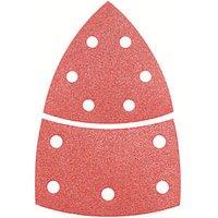 Bosch Expert C430 80 Grit 11-Hole Punched Multi-Material Sandpaper Sheets 102mm x 62mm 10 Pack (395FW)