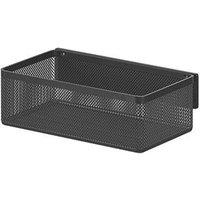 Elland 1-Tier Small Shower Basket Black (395PE)