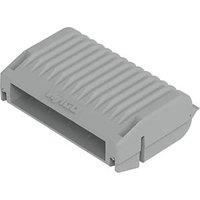 Wago 207-1433 6-Entry IPX8 Gelbox for Splicing Connectors Grey 2 Pack (395RU)