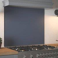 Country Living Peacock Blue Kitchen Splashback 900mm x 750mm x 6mm (397JM)