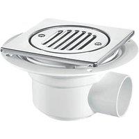 McAlpine TSG50T6SS Trapped Gully with Stainless Steel Tile (3988R)