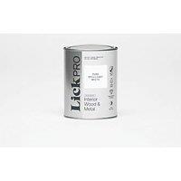 LickPro Gloss Pure Brilliant White Emulsion Wood & Metal Paint 1Ltr (399GE)