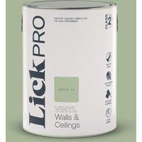LickPro 5Ltr Green 14 Vinyl Matt Emulsion Paint (399TM)