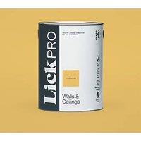LickPro Max+ 5Ltr Yellow 03 Eggshell Emulsion Paint (400JY)