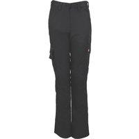 Dickies Flex Womens Everyday Trousers Black Size 16 31.5" L (400XT)