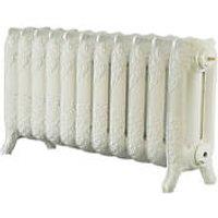 Arroll 470mm x 914mm 3378BTU Cream Cast Iron 3 Column Radiator (4015P)