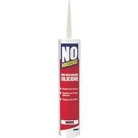 No Nonsense 550 Fire Retardant Silicone White 310ml (4019X)