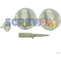 Worcester Bosch 87120001040 ROTARY HANDLES LIGHT GREY (401GW)
