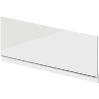 Highlife Bathrooms Halite Adjustable Front Bath Panel 1600mm Gloss White 2 Pieces (401HL)