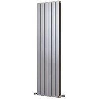 Ximax 1500mm x 445mm 3399BTU Silver Vertical Designer Radiator (4027H)