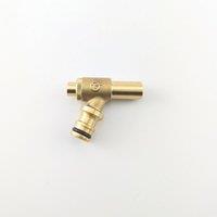 Tesla Compression/Press-Fit/Solder Ring Premium Drain-Off Cocks 15mm 5 Pack (402RE)