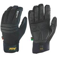 Snickers 9579 Weather Dry Gloves Black Large (4046H)