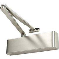Rutland TS.9205 Fire Rated Overhead Door Closer Satin Nickel (405HA)
