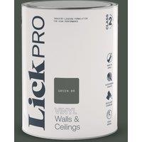 LickPro 5Ltr Green 06 Vinyl Matt Emulsion Paint (405TM)
