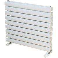 Ximax Fortuna 584mm x 600mm 1973BTU White Horizontal Designer Radiator (405TR)