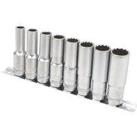 Magnusson 1/2" Drive Socket Rail Set 8 Pieces (405XX)