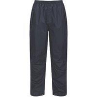 Regatta Linton Waterproof Work Trousers Navy Large 36.5" W 32" L (406JR)