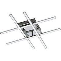 Eglo Lasana 1 LED Ceiling Light Chrome 3W 2800lm (406PL)