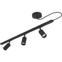 Inlight Cayo 1-Circuit Track Light Fitting 1m Black (406VJ)