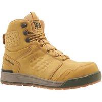 Hard Yakka 3056 S7S 6" Size 10.5 Light Tan Waterproof Safety Boots (406XP)