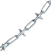 Essentials Spike Zinc-Plated Chain 6mm x 5m (407FE)