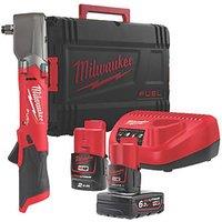 Milwaukee M12 FRAIWF12-622X FUEL 12V 2 x 2.0 / 6.0Ah Li-Ion RedLithium Brushless Cordless Right Angle Impact Wrench (407GE)