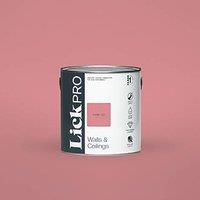LickPro Max+ 2.5Ltr Pink 12 Eggshell Emulsion Paint (407JY)