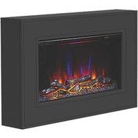 Be Modern Albali Anthracite Remote Control Wall-Mounted Electric Fire 971mm x 608mm (407TT)