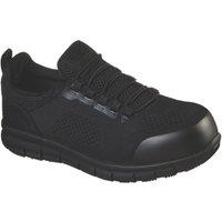 Skechers Synergy Omat Size 13 Black Slip-On Safety Trainers (407XH)
