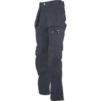 Dickies Eisenhower Multi-Pocket Work Trousers Navy Blue 30" W 34" L (408RP)