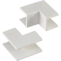 Deta TTE Internal Trunking Angles 16mm x 16mm 2 Pack (408VT)