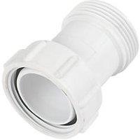 McAlpine S12A-2 BSP Straight Coupling White 32mm x 50mm (40981)